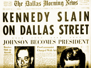 Dallas Morning News JFK cover