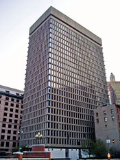 The Textron Tower in downtown Providence, Rhode Island