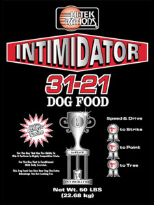 Intimidator brand dog food