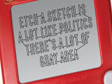 Etch A Sketch Politics Inspired Ad Campaign